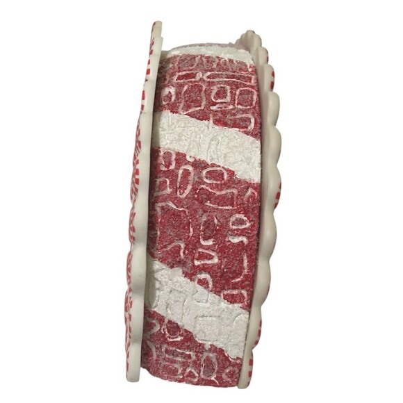 Dept 56 Lot Peppermint Rd Straight Stairs Bridge Arch Candy Cane Fence 52666 - Picture 5 of 14